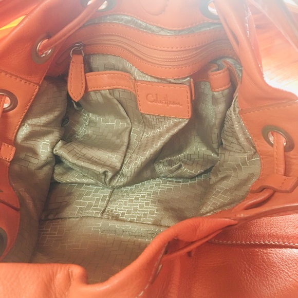 COLE HAAN BURNT ORANGE BAG - Picture 4 of 4